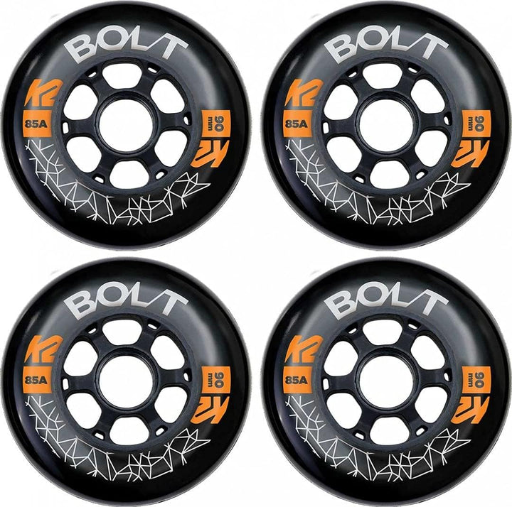 K2 Bolt 90 MM 85A 4-Wheel Pack 90mm 85A, 90mm 85A