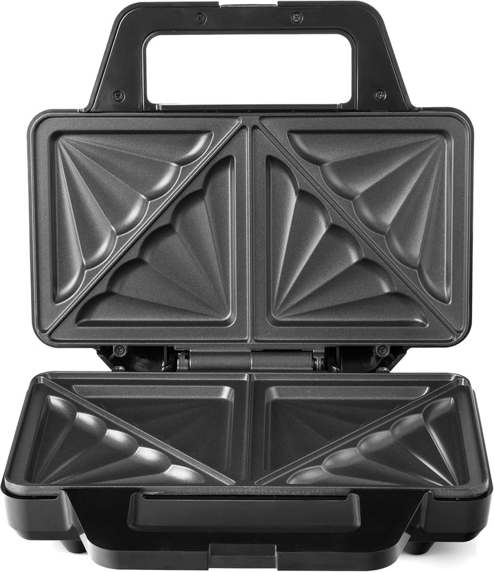 LEHMANN Sandwichmaker XXL - Extra grosse Sandwich-Platten - Sandwichtoaster XXL für 2 Muschelform-Sa