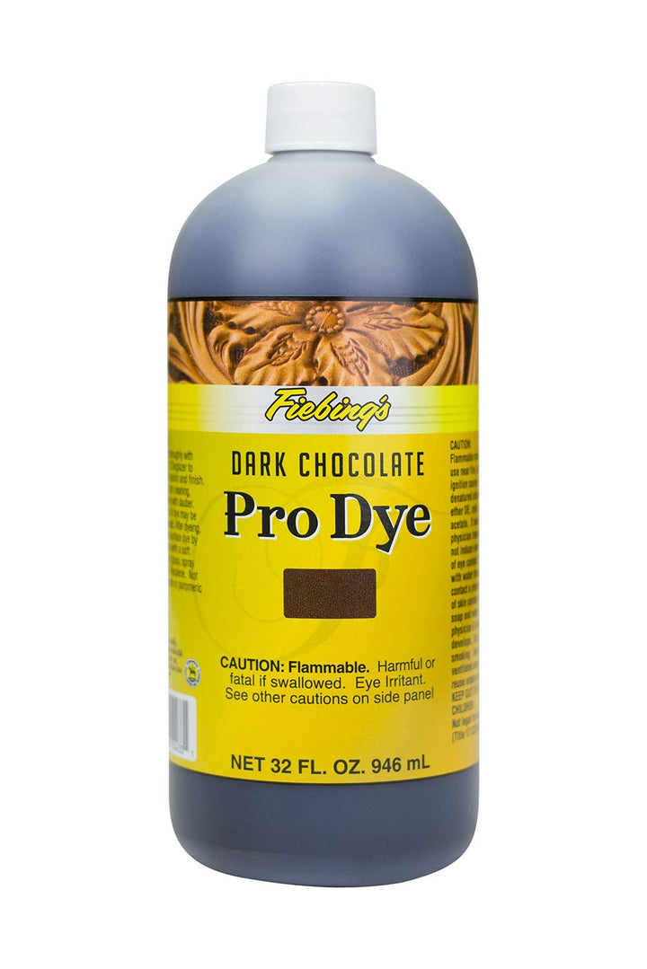 Fiebing's Professional Oil Dye dark chocolate 32 OZ, dark chocolate 32 OZ
