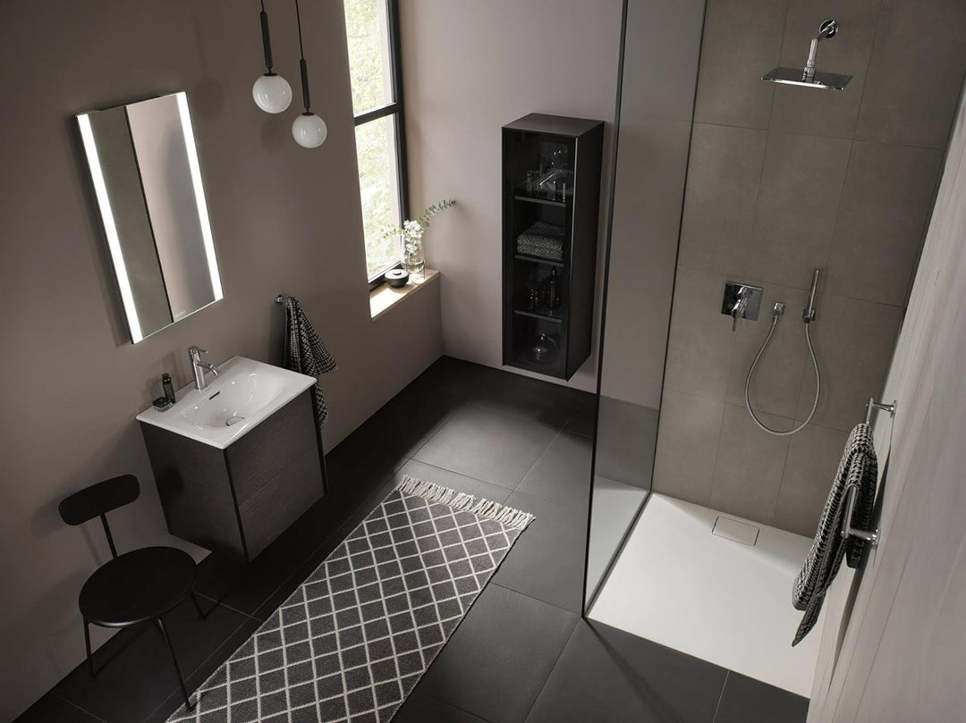 Duravit Badetuchhalter Starck T, einarmig, Wandmontage, 81 cm, Chrom Badetuchhalter 81 cm Chrom, Bad