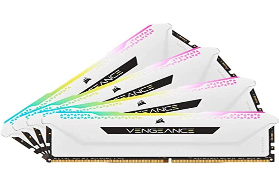 Corsair Vengeance RGB PRO SL 64GB (4x16GB) DDR4 3200 (PC4-25600) C16 1.35V - White