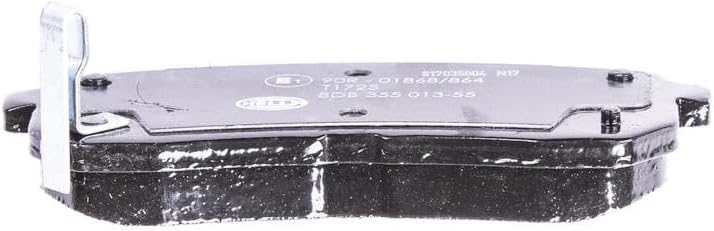 HELLA PAGID 8DB 355 013-551 Bremsbelagsatz - T1725 - Dicke/Stärke: 15.5mm - Bremssystem: Mando - mit