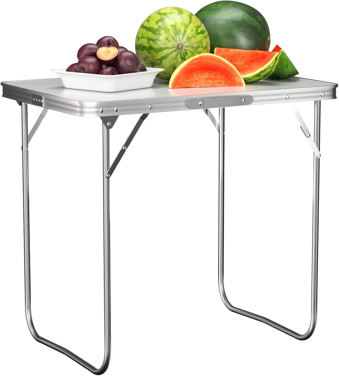 Huini Klappbarer Multifunktionstisch Mehrzwecktisch Campingtisch Klapptisch Markttisch Beistelltisch