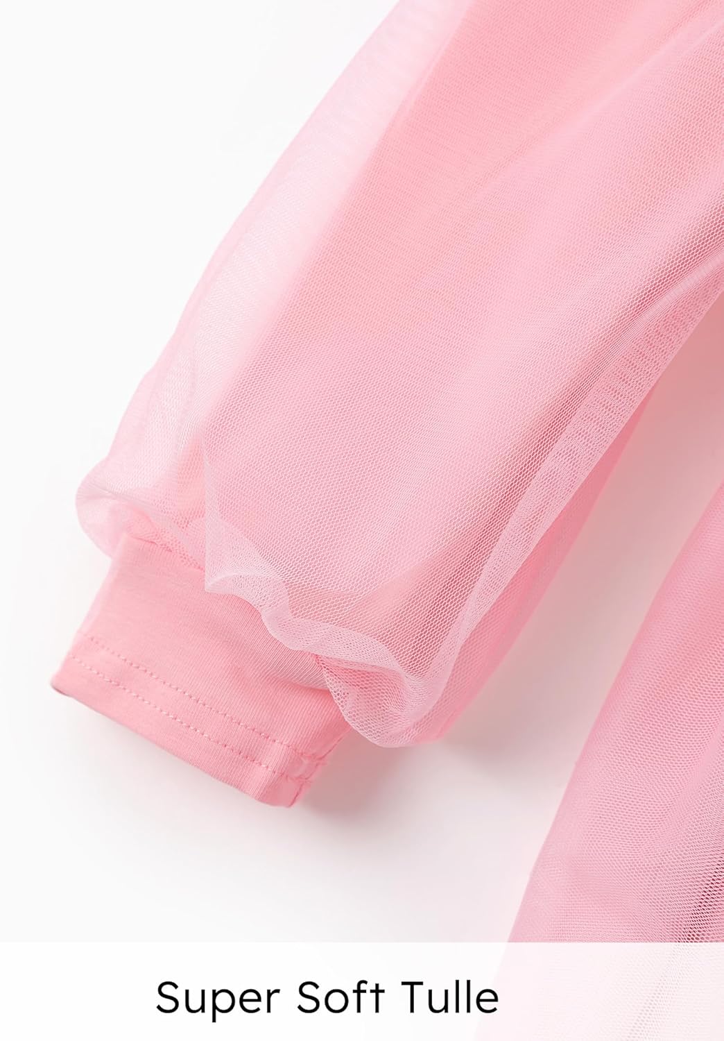 PATPAT Familien Outfit Set Langarm - Partnerlook Mutter Tochter Kleid,Mama Kind Kleider Prinzessin F
