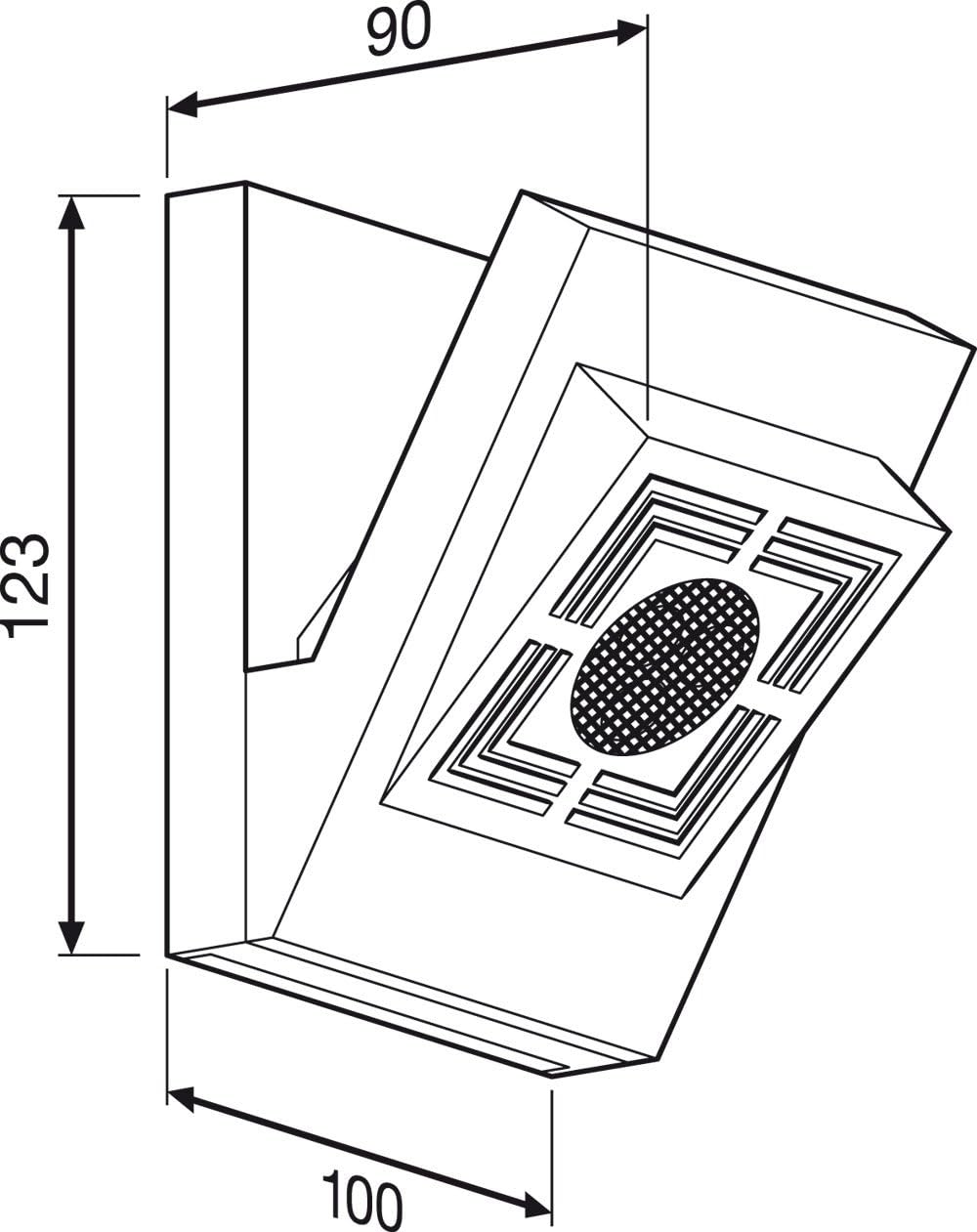 Osram Innenbeleuchtung TRESOL Cube strieborná Tresol Cube Silber, Tresol Cube Silber