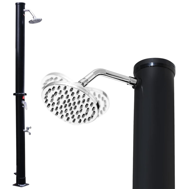 SWANEW solardusche 20 Liter Solar-Gartendusche - energiesparend, schwenkbarer Duschkopf um 180°, int