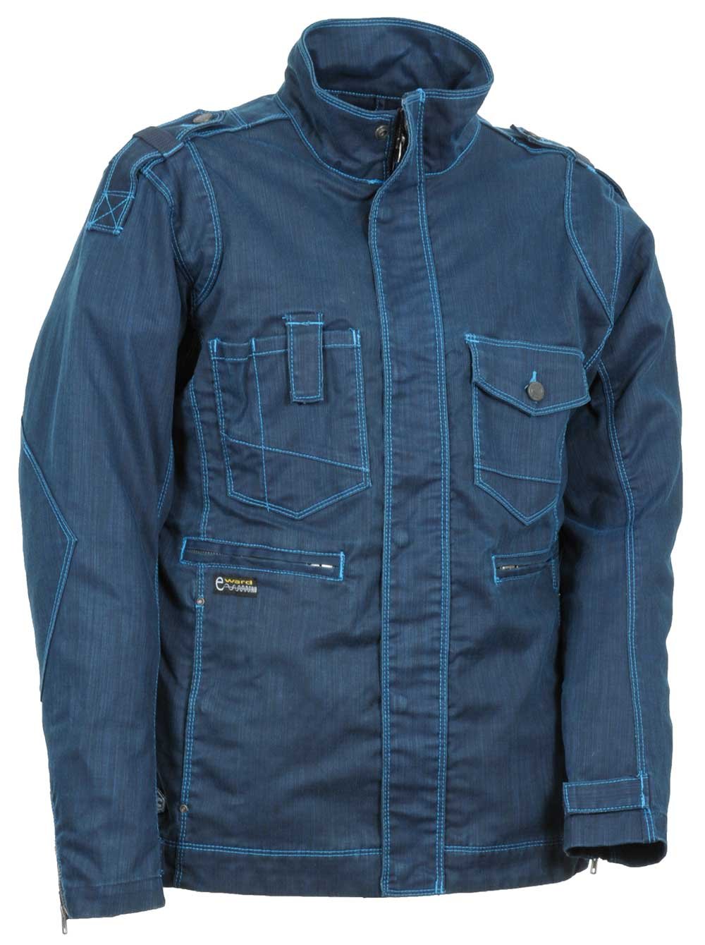 Cofra V470-0-02.Z50 Arbeitsjacke "Vizela", marineblau / hellblau, Grösse 50 50 Navy / Blue, 50 Navy
