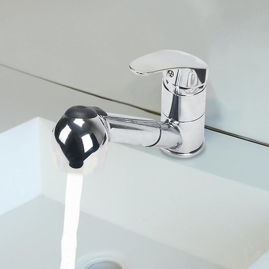 Minnhua Wasserhahn Küche Ausziehbar Küchenarmatur mit 2 Strahlarten Brause 360 ° Drehbare Wasserhahn