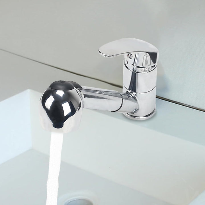 Minnhua Wasserhahn Küche Ausziehbar Küchenarmatur mit 2 Strahlarten Brause 360 ° Drehbare Wasserhahn