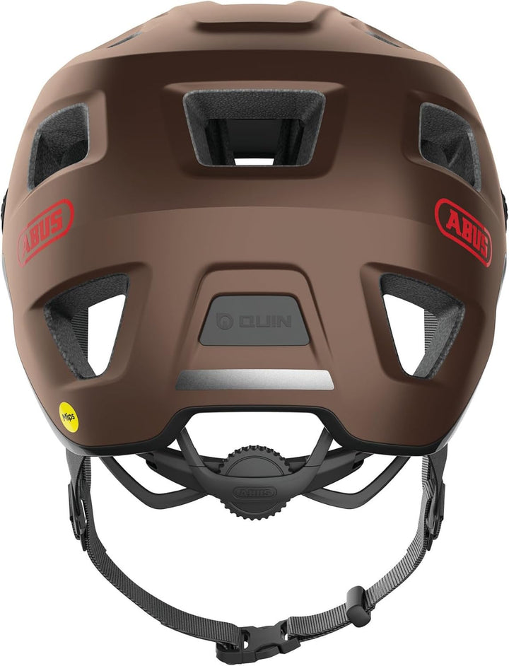 ABUS MTB-Helm MoDrop MIPS - robuster Fahrradhelm mit Aufprallschutz für Mountainbiker - individuelle