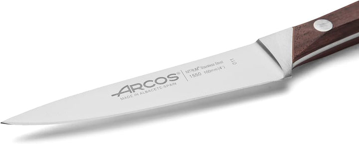 Arcos Serie Natura - Schälmesser - Klinge aus Nitrum geschmiedetem Edelstahl 100 mm - HandGriff Rose