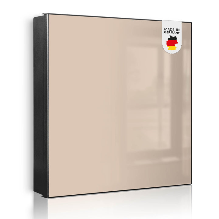 banjado Grosser Schlüsselkasten Metall - Schlüsselbox 30x30cm mit 32 Haken - Schlüsselkasten modern