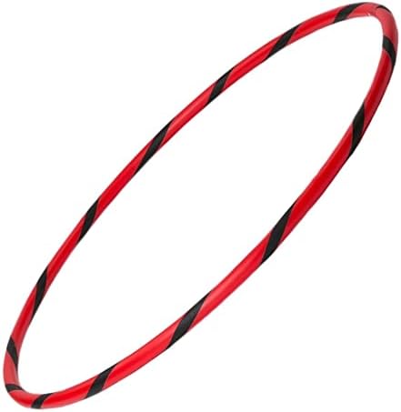 HOOPOMANIA Bunter Kinder Hula Hoop [Ø60cm - Ø80cm] Hula Hoop für Kinder in vielen Farben Ø60cm Rot-S