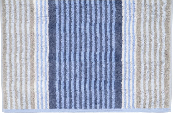 CAWÖ Home Handtücher Noblesse Harmony Streifen 1085 Sky - 17 Duschtuch 80x160 cm, Duschtuch 80x160 c