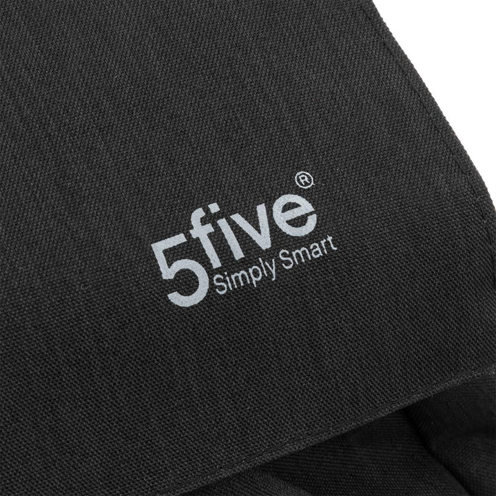 5five - einkaufswagen mit 6 rädern "nomade" metall schwarz | Leichtmetall, Reissverschlusstaschen, F