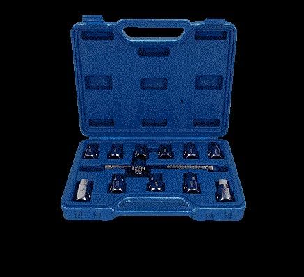 BRILLIANT TOOLS BT711150 Öldienst-Stecknuss-Satz, 12-tlg [Powered by KS TOOLS]