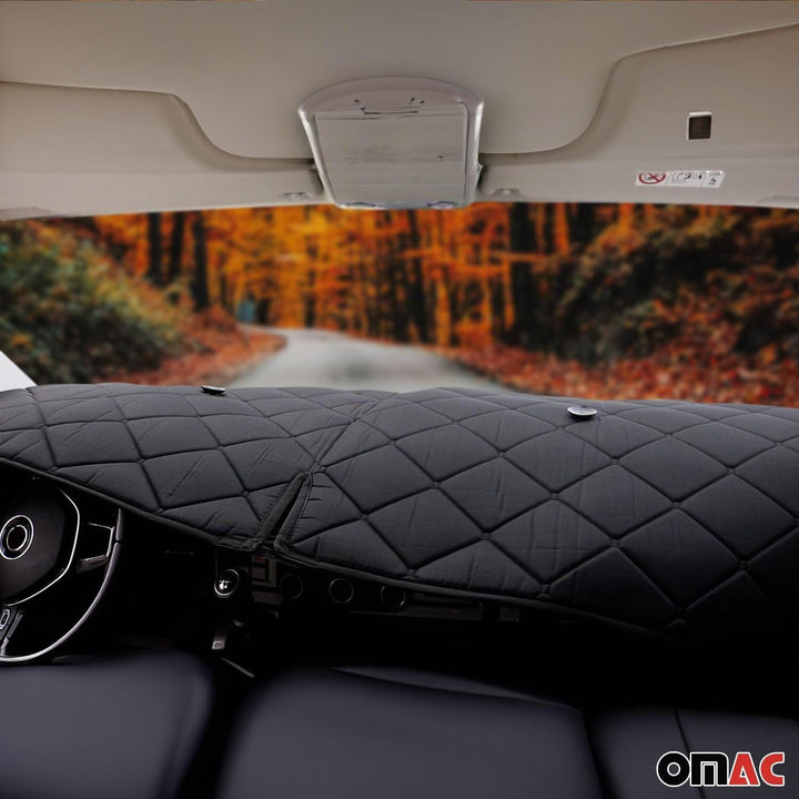 Magnetischer Auto Vorhänge Sonnenschutz kompatibel mit Peugeot Expert Traveller 2017-2023