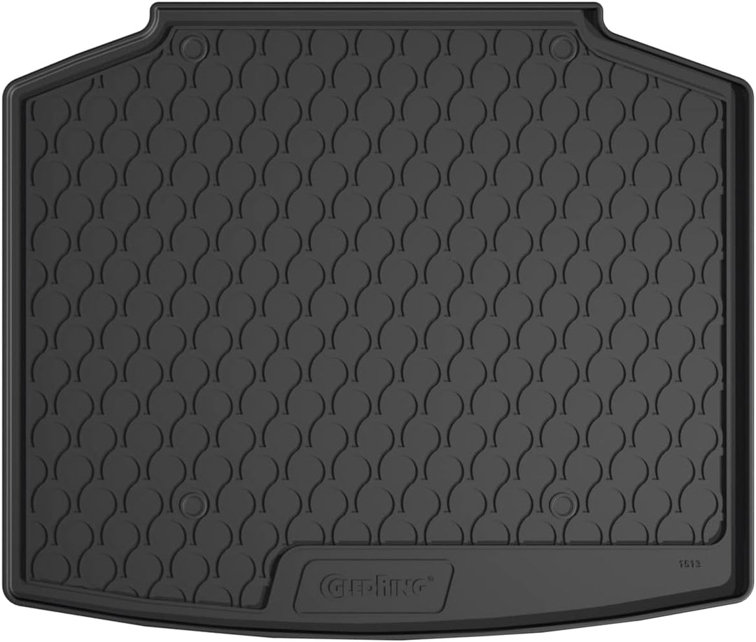Gledring Rubbasol (Gummi) Kofferraumwanne kompatibel mit Skoda Scala HB 5-türer 2019- (Tiefe Ladebod