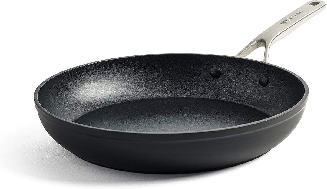 KitchenAid Forged Hardened Bratpfanne (30cm), hart anodisiert, PFAS-freie keramische Antihaftbeschic