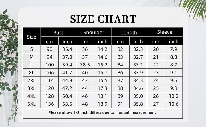 Enmain Damen Tunika Shirt Langarm/Kurzarm Bluse Tunika Blumen Longshirt Casual Elegante 3/4 Ärmel Ru
