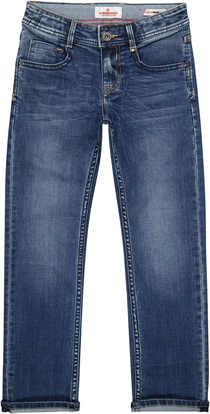 Vingino Jungen Basic Jeans 92 Blue Vintage, 92 Blue Vintage