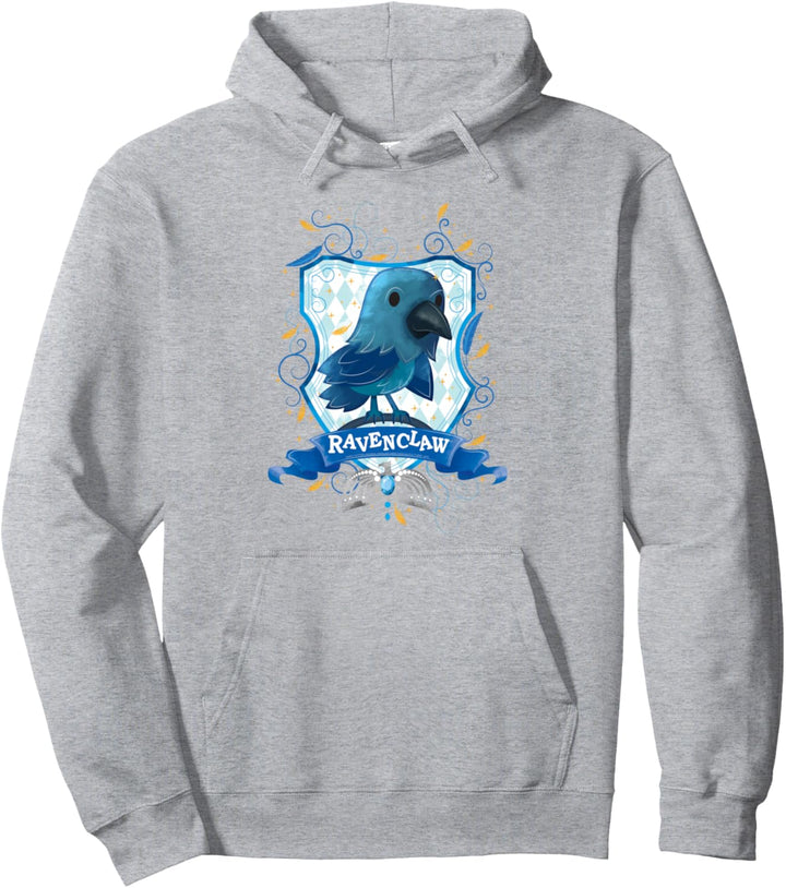 Harry Potter Watercolor Ravenclaw Crest Pullover Hoodie