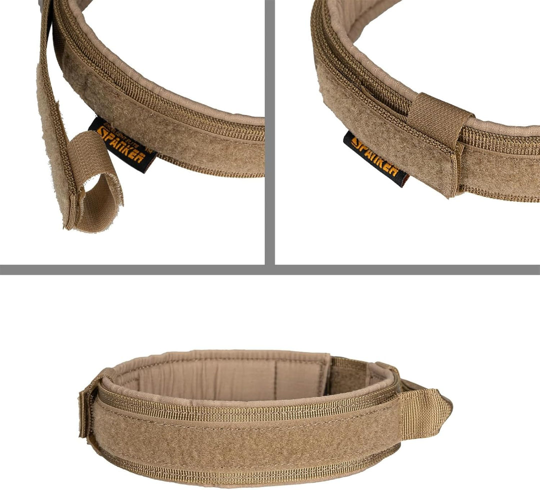 EXCELLENT ELITE SPANKER Taktisches Hundehalsband Militär-Hundehalsband K9 Mit Griff Halsband Trainin