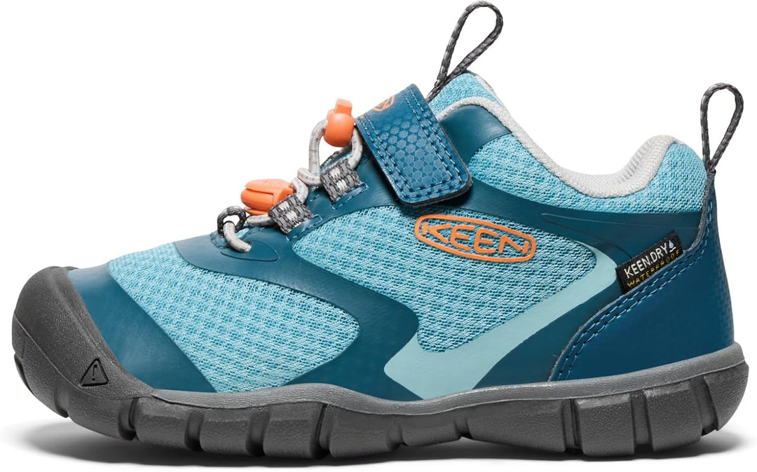 KEEN Unisex-Child Tread Rover Waterproof Sneakers 24 EU Legion Blue Nectarine, 24 EU Legion Blue Nec