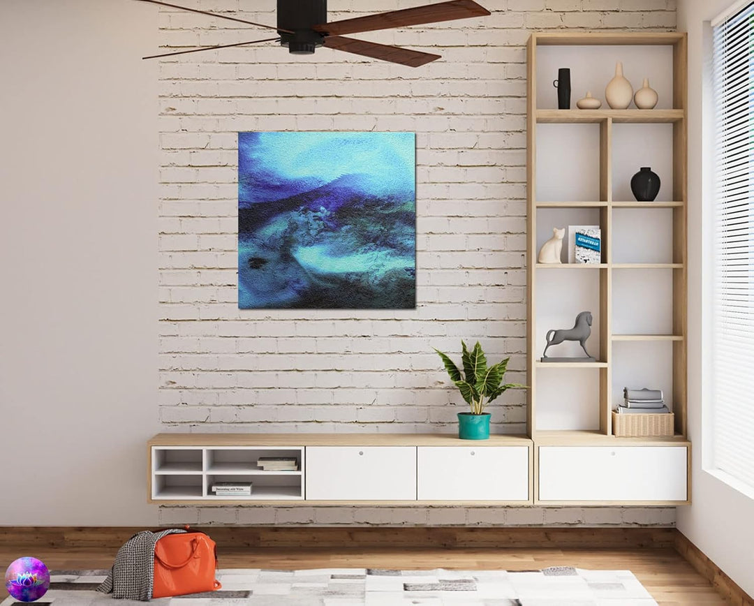 Original Gemälde Abstrakte Malerei Unikat - Strukturgemälde Acrylgemälde Moderne Kunst Wandkunst Hom