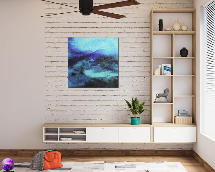 Original Gemälde Abstrakte Malerei Unikat - Strukturgemälde Acrylgemälde Moderne Kunst Wandkunst Hom