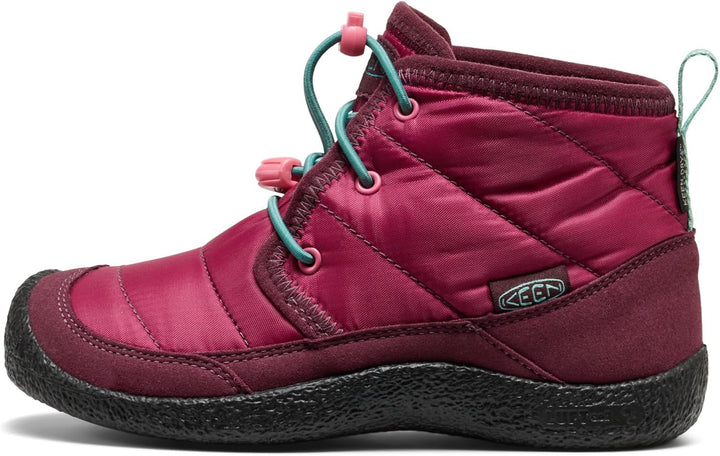 KEEN Unisex Kinder Howser 2 Waterproof Bottes Chukka 23 EU Beaujolais Pool Blue, 23 EU Beaujolais Po