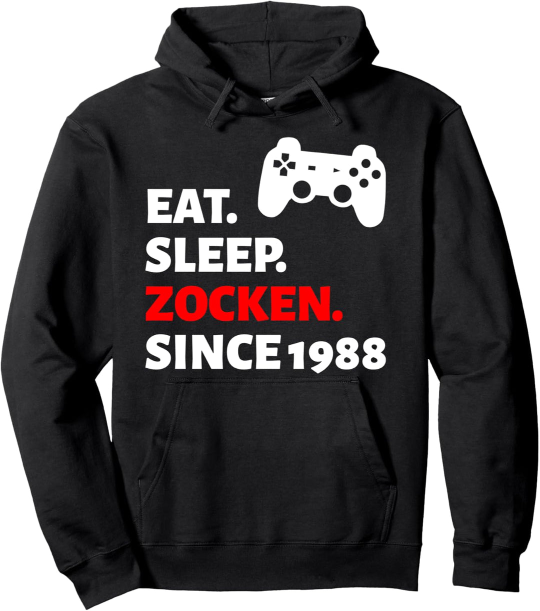 36. Geburtstag Mann Frau 36 Jahre 1988 Deko Lustig Geschenk Pullover Hoodie