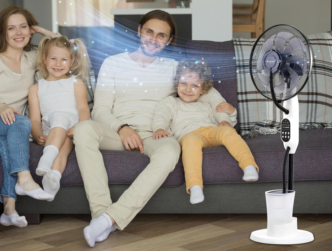 Misty 4 Purline Digitaler Verneblungsventilator Gleichstrom Misty 12, Misty 12