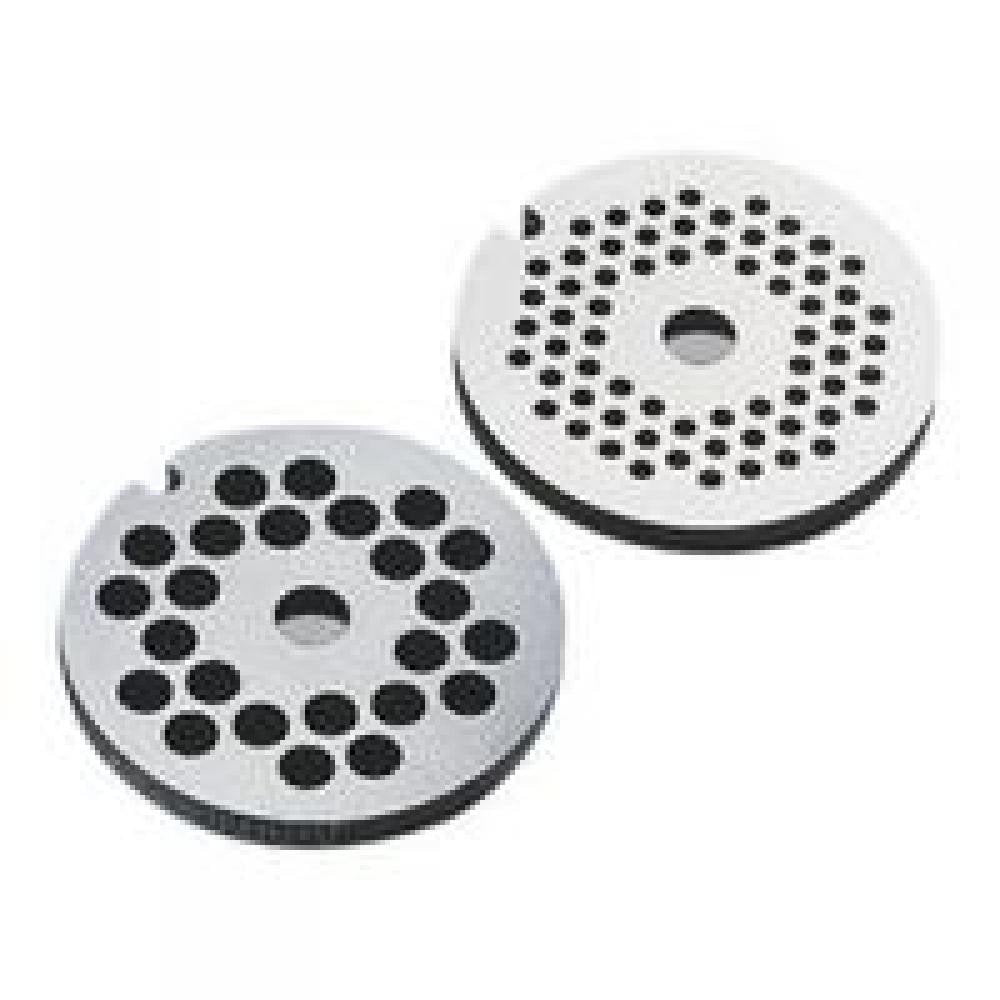 Bosch Lochscheiben MUZ45LS1, für Fleischwolf, 2 Scheiben: 3mm, 6mm, Edelstahl, für gekochtes oder ro