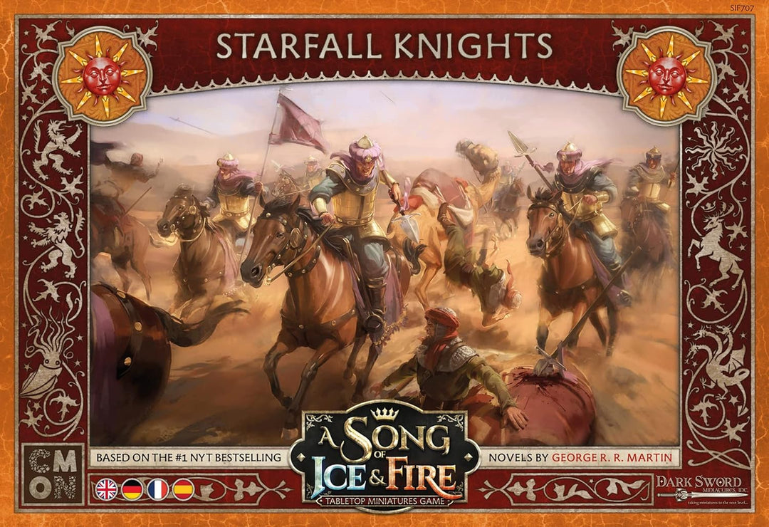 CMON | A Song of Ice &amp; Fire – Ritter von Sternfall | Erweiterung | Tabletop | 2 Spieler | Ab 14+ Jah