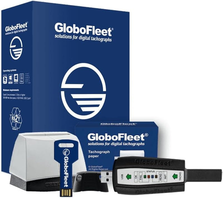 GloboFleet GF-Set-Opt-II Starter Set Optimal DK II 8 GB Set - DTCO 4 kompatibel - Win 10