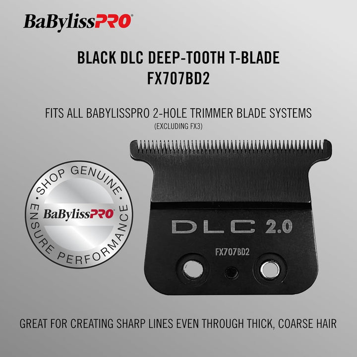 BaByliss PRO 4Artists DLC 2.0 Deep Tooth Blade Skeleton black