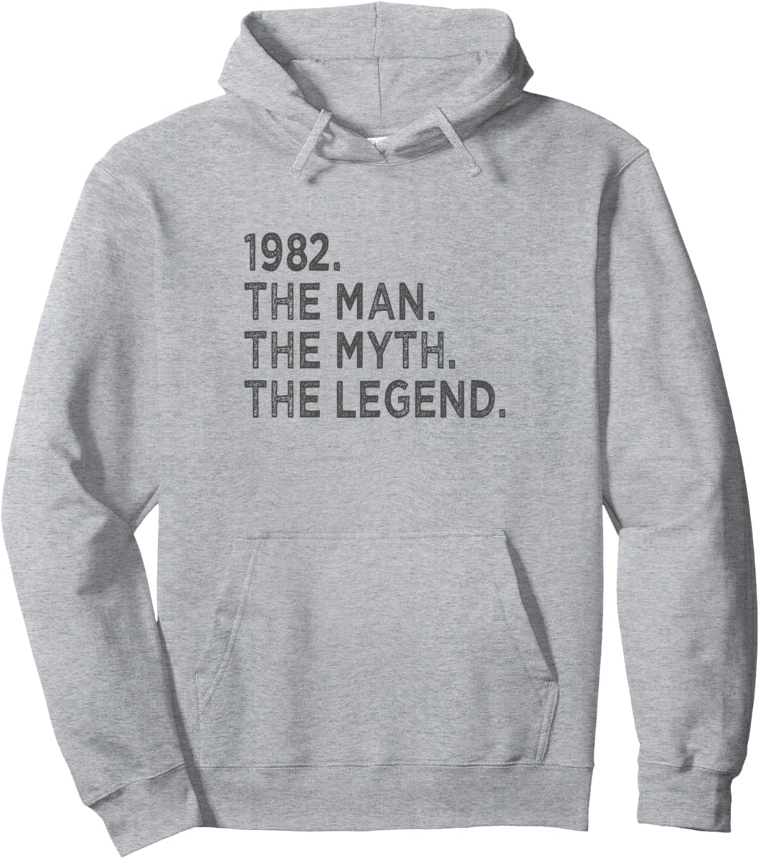 Funny 1982 Birthday - 40 Year Old Birthday Gift For Man Pullover Hoodie
