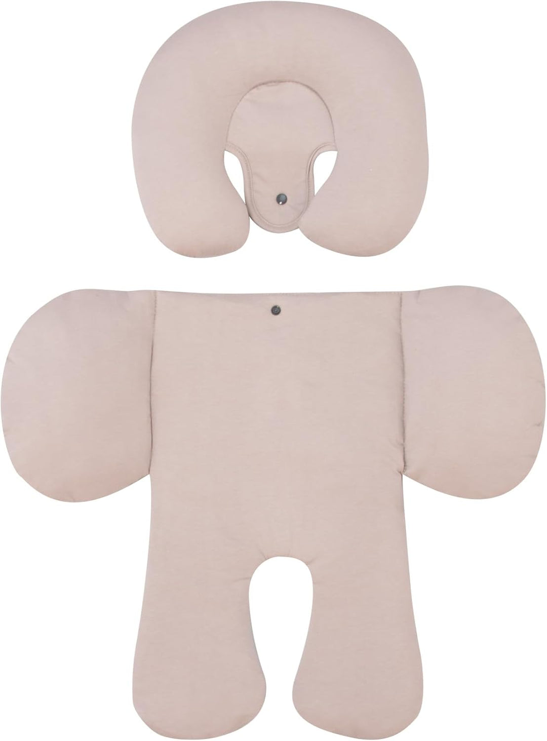 JYOKO Kids Sitzverkleinerer Antiallergikum Universal Baby 100% Baumwolle (Beige, Enthält eine Kopf-