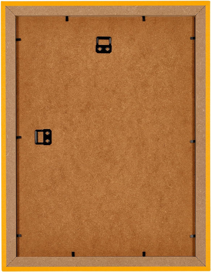yd. Your Decoration - Bilderrahmen 75x100 cm - Gelb - Bilderrahmen aus MDF mit Acrylglas - Antirefle