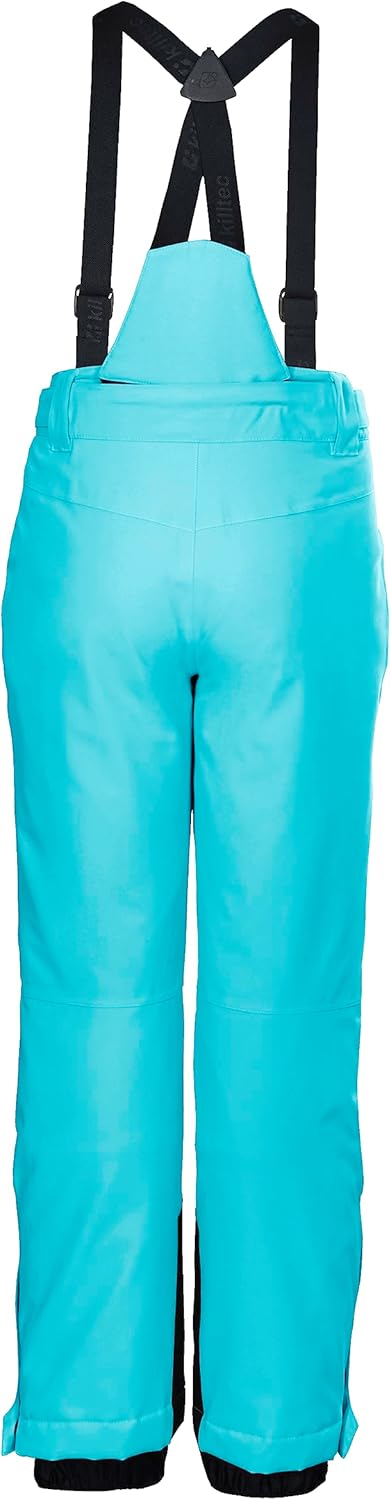 Killtec Mädchen Skihose/Funktionshose mit abzippbarem Latz, Schneefang und Kantenschutz Ksw 77 Grls