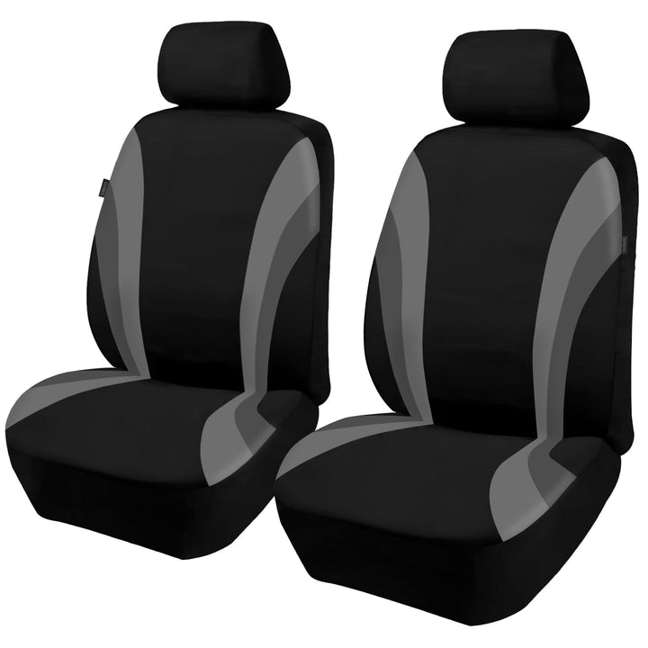 Autositzbezug Set für die Vordersitze, Atmungsaktive &amp; Bequeme Sitzbezüge für alle Jahreszeiten, uni