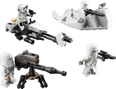 Lego Set: Star Wars Snowtrooper Battle Pack 75320 + Star Wars 30495 at-ST (Polybag)