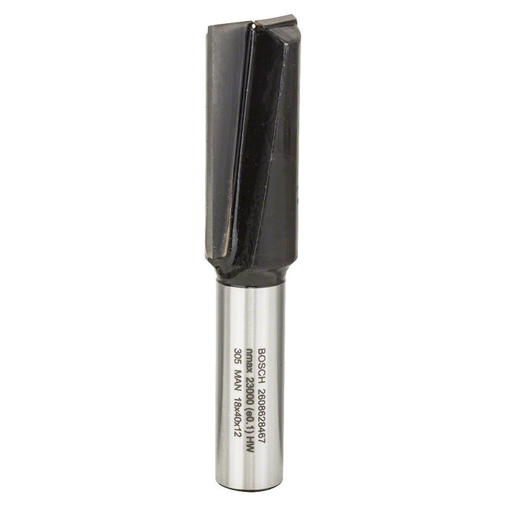 Bosch Professional Zubehör 2608628467 Nutfräser 12 mm, D1 18 mm, L 40 mm, G 81 mm Ø 18 mm 12 mm L 40