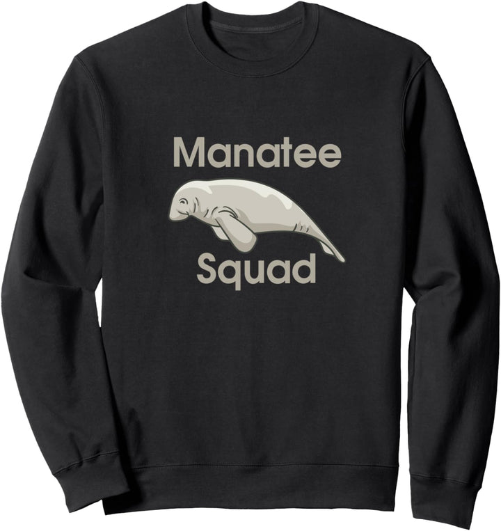 Manatee Squad Niedliche Seekuh Chubby Manatee Sweatshirt