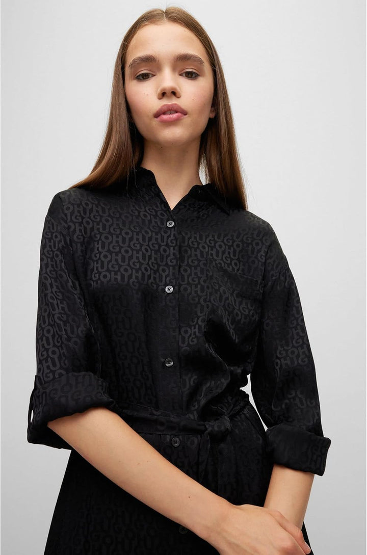 HUGO Damen Kamay Dress, 36