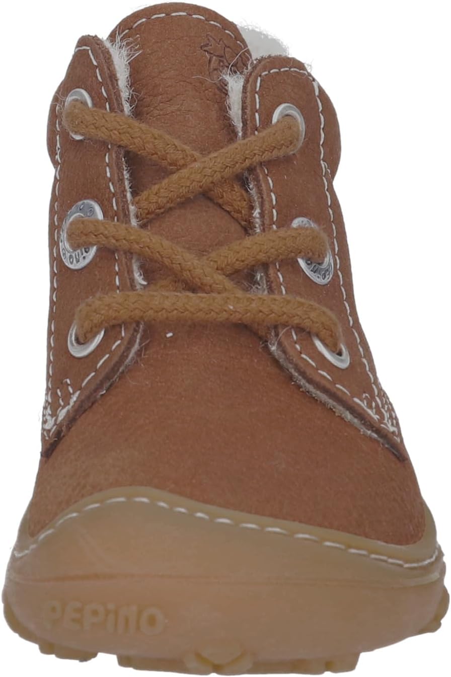 RICOSTA Mädchen und Jungen Winterstiefel Colin, Kinder Lauflernschuhe, Weite: Weit, terracare,Barfus