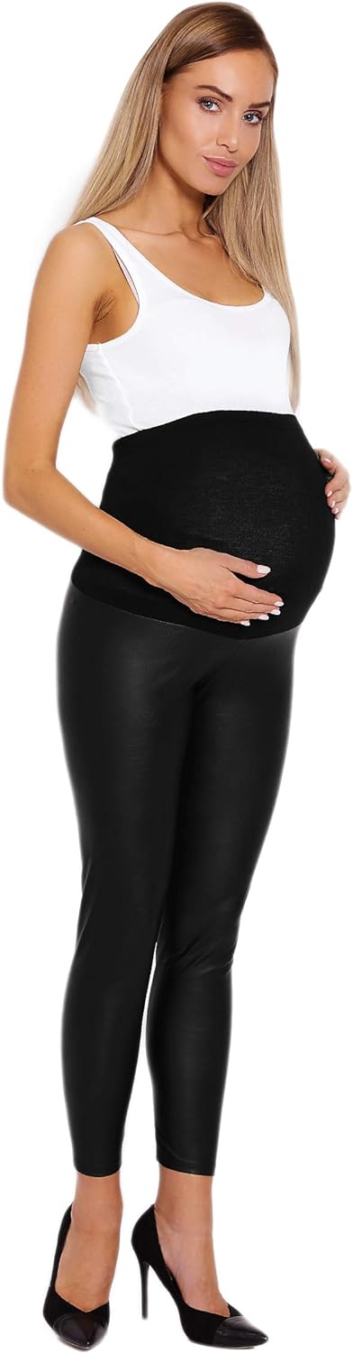 Selente Mummy Love Damen Lange Umstandshose/Umstandsleggins/Umstandstreggins (Made in EU) für die Sc