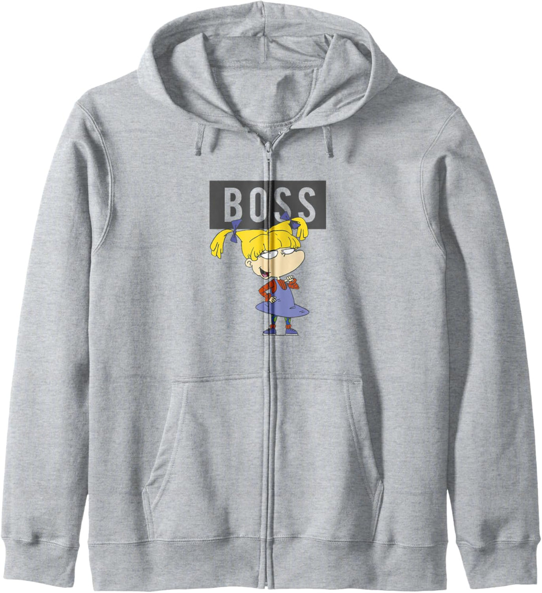 Rugrats Angelica Boss Word Cutout Kapuzenjacke