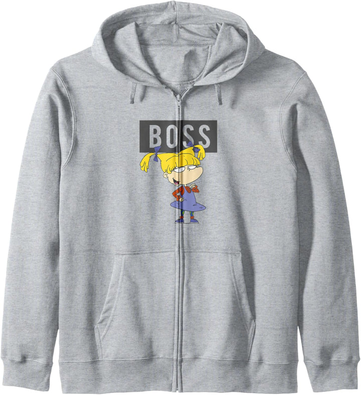 Rugrats Angelica Boss Word Cutout Kapuzenjacke